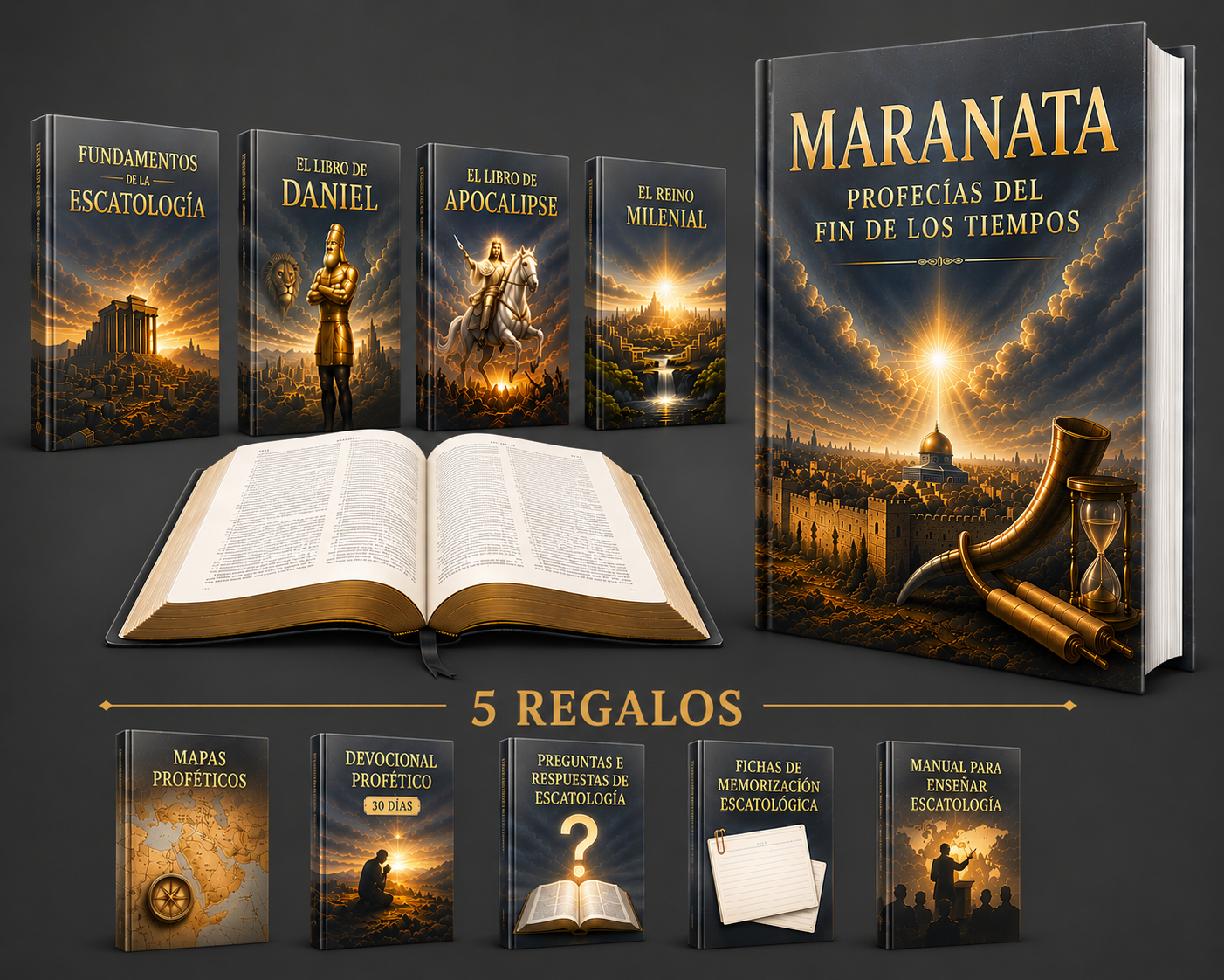 Colección Maranata: Estudio Profético Completo del Fin de los Tiempos